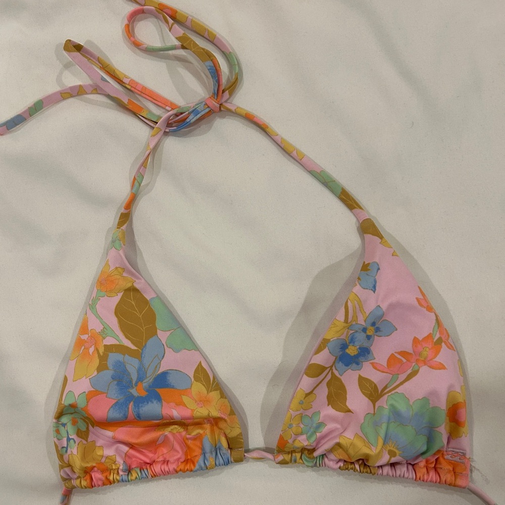 Billabong Floral Bikini Top
